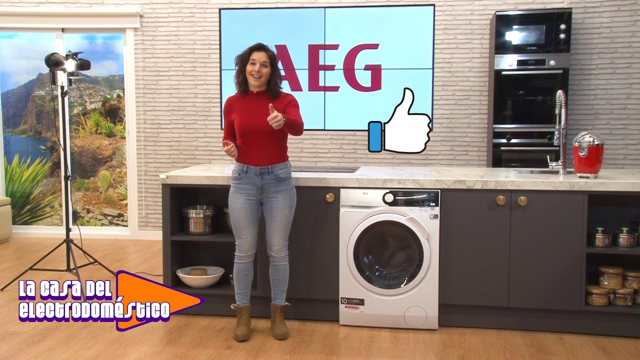 AEG L7WEE861 - Lavasecadora 8 kg lavado y 6 kg 1600 rpm, Clase E. - YouTube