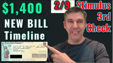 3rd Stimulus Check Update: New Bill Text Released $1400: Timeline [2-9] PPP EIDL 2 PPP2