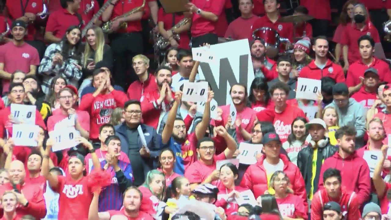 UNM Men's basketball team's success this season is bringing more fans