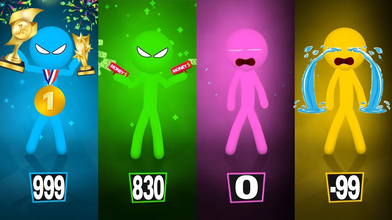 🤯 You WON'T Believe Your Eyes! UNBELIEVABLE Stickman Party Gameplay