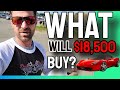 Auction Day!  Flipping $400 to a Ferrari