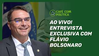 Flvio Bolsonaro Ao Vivo Entrevista Exclusiva Com O Prcandidato  Presidncia  Caf Com Poltica
