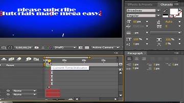 Adobe After Effects Part 2 : How to make a Intro
