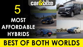 5 MOST AFFORDABLE STRONGHYBRID CARS IN INDIA