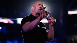 John Cena interrupts The Rock's final words before