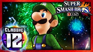 Super Smash Bros. for 3DS - Classic Mode - Part 12: Luigi