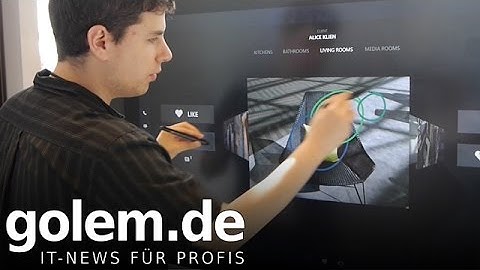 Microsoft Surface Hub - Demonstration (Build 2015)