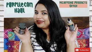 Purplle.com Haul|Mcaffeine Coffee Serum,Good Vibes plus,Wow|Buy 1 GET 1 Free offer|MyLovelyWorld