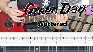 Green Day - Scattered (guitar cover) + screen tabs