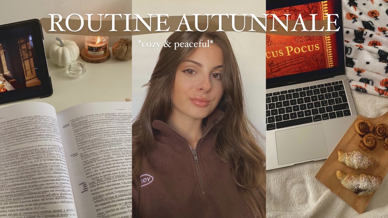La mia ROUTINE AUTUNNALE🍂||  *cozy & peaceful*