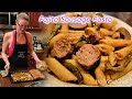 Fajita Sausage Pasta | Dining In With Danielle