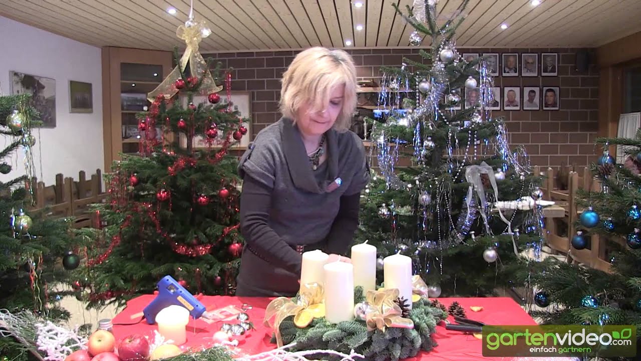 Adventskranz Dekorieren Adventskranz Dekorieren