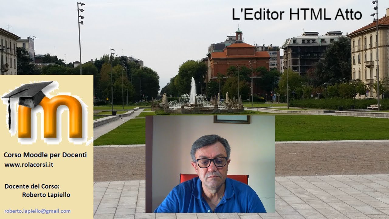 Corso Moodle per docenti - Editor Atto - 2° parte - YouTube