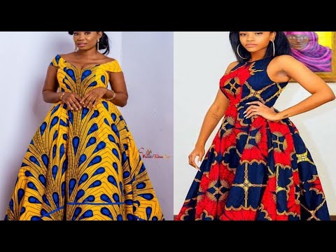 Womens Ankara Maxi Dress – Splendor Of Africa