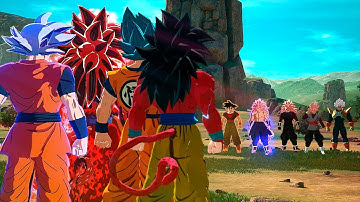 Goku Versions VS All Evil Goku Versions - Dragon Ball Sparking! Zero