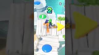 Playing Mario ￼party king w 64