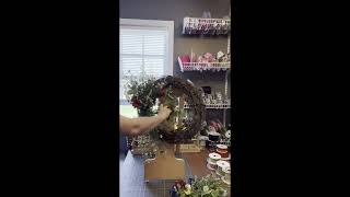 Patriotic Grapevine Wreath