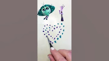 Guess the mixed colors of Inside out (part 21) #insideout2 #insideout #colormixing #satisfying #art