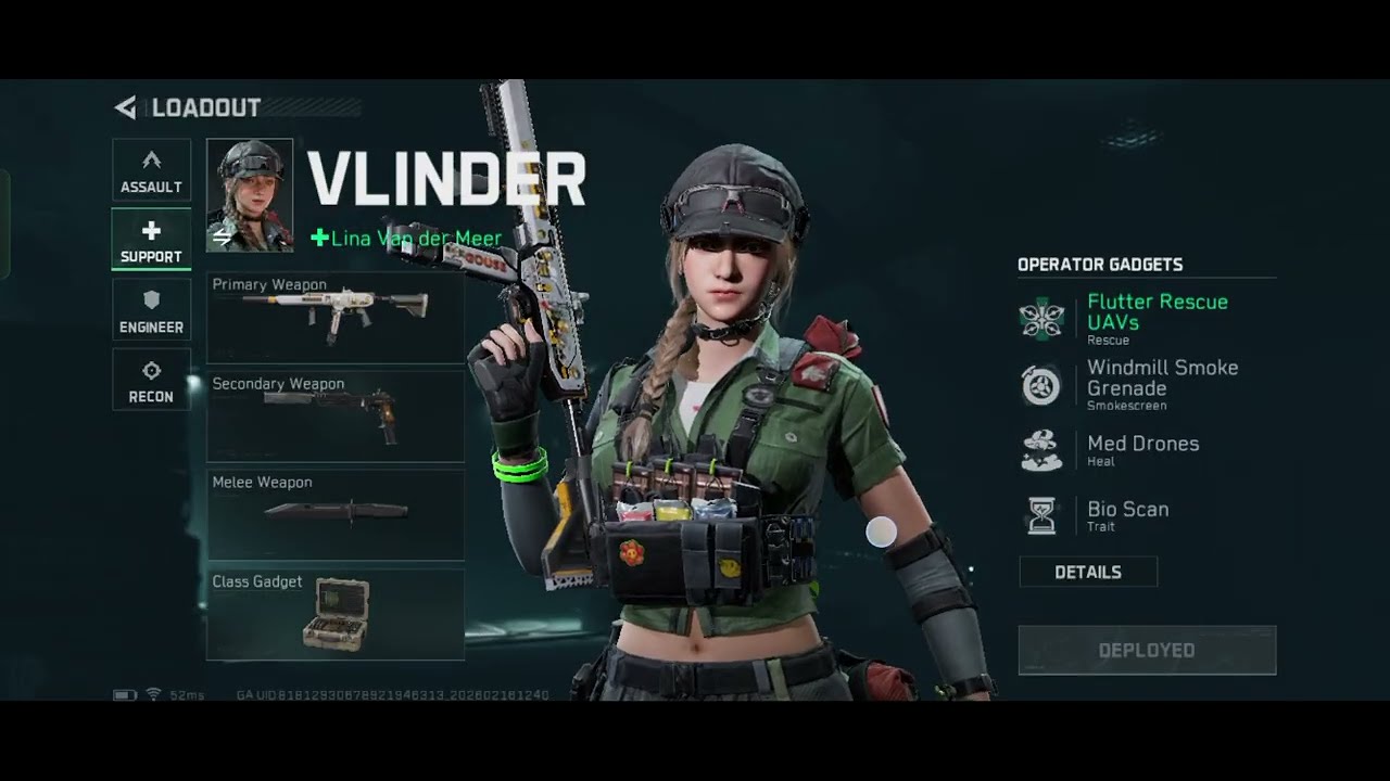 QCQ171 Submachine Gun - Garena Delta Force Mobile 