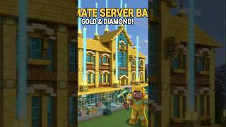 I Built a SERVER HOUSE Made of GOLD and DIAMONDS