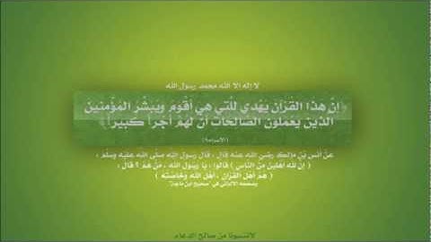 سورة التكاثر - الشيخ نبيل الرفاعي