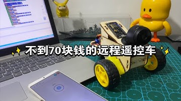 不到70块钱的远程遥控车