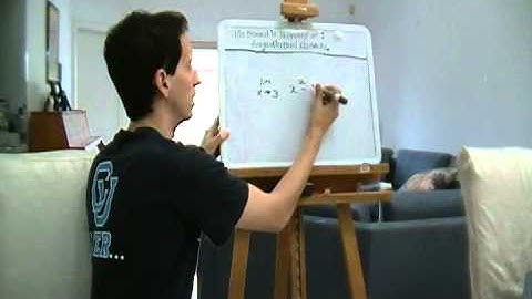 Super Awesome Calculus - Limit Laws - Lecture 2:3