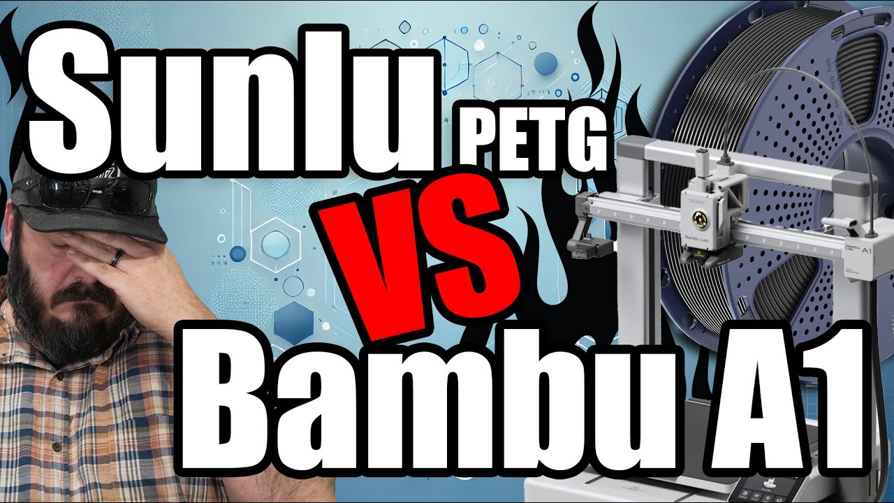 Sunlu PETG on Bambu A1: Can It Print Without Tuning? - YouTube