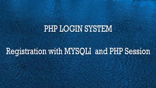Registration and Login System with PHP and MySQLI screenshot 5