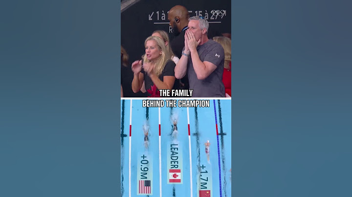 Winning gold with your biggest fans in the stands. 🥇🥰
