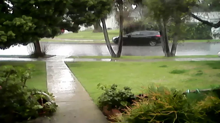 Hail storm is worse and letting everyone know that...