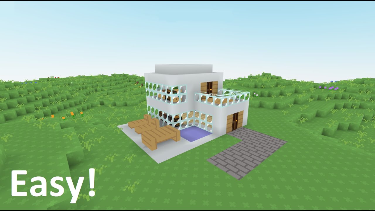 Build A Easy House In Bloxd Io YouTube