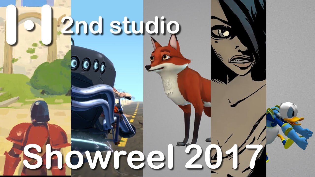 2nd Studio - Showreel 2017 - YouTube