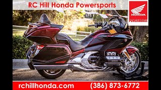 2020 Honda® Gold Wing Tour Candy Ardent Red/Black // Exhaust note \u0026 start-up.