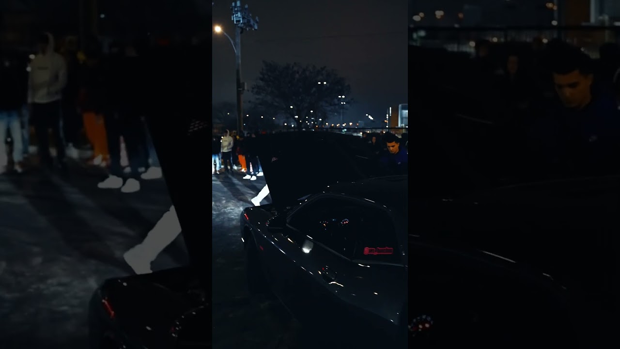 Scatpack at takeover with hood open?!!!😳 