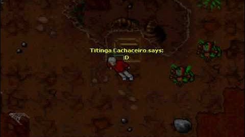 Titinga vs Rottie the Rotworm - Rookgaard Selena