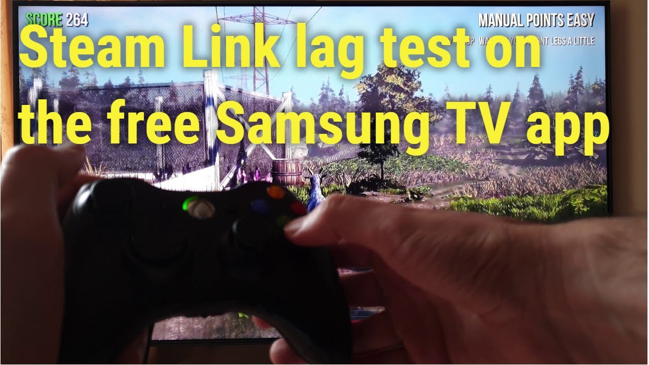 Steam Link Latency lag Gaming Test On The Samsung Q9F Smart TV Using Steam Link Latency lag Gaming Test On The Samsung Q9F Smart TV Using