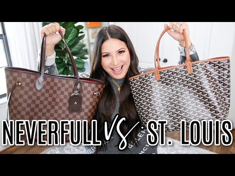 Face-Off: LV Neverfull MM vs Goyard St Louis PM