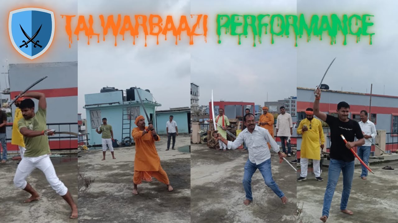 ⚔️ Sword Fighting (Talwarbaazi) Performance | Desi Warrior Spirit 💪 