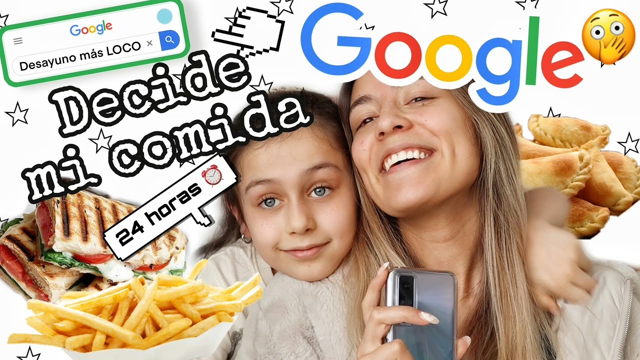 GOOGLE decide MI COMIDA por ¡24 horas!