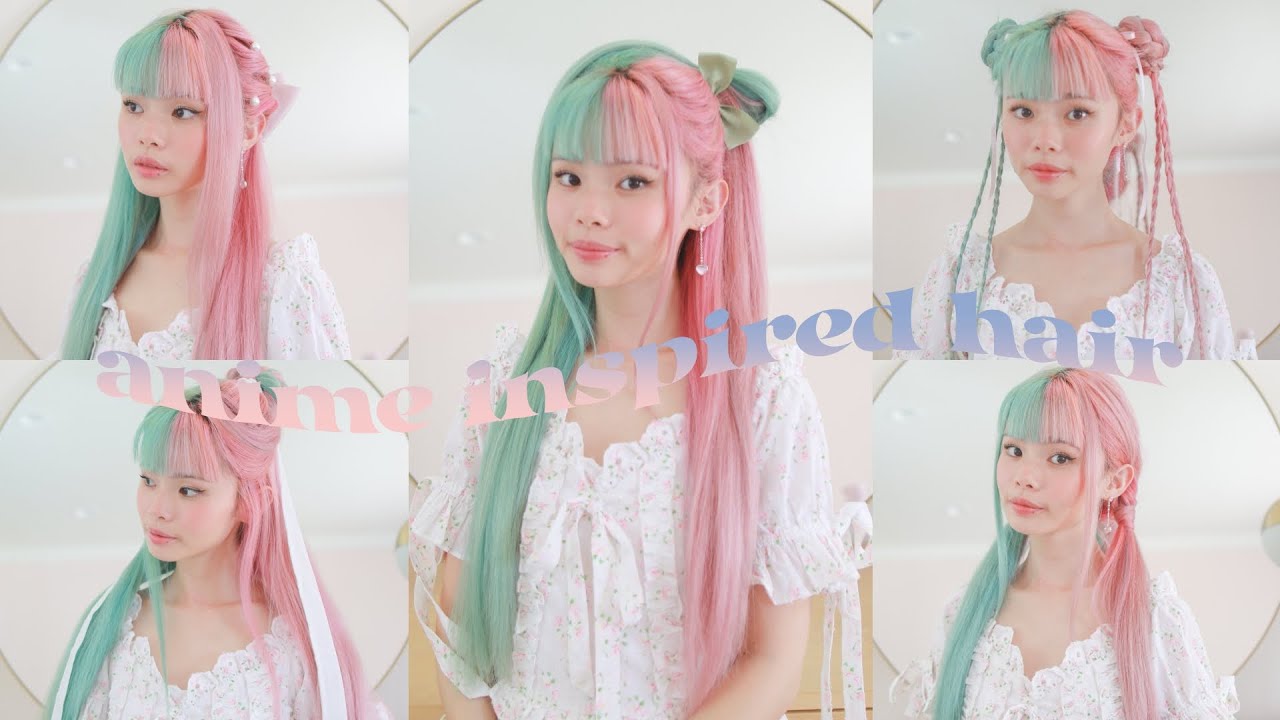 4 EASY ANIME INSPIRED HAIRSTYLES 