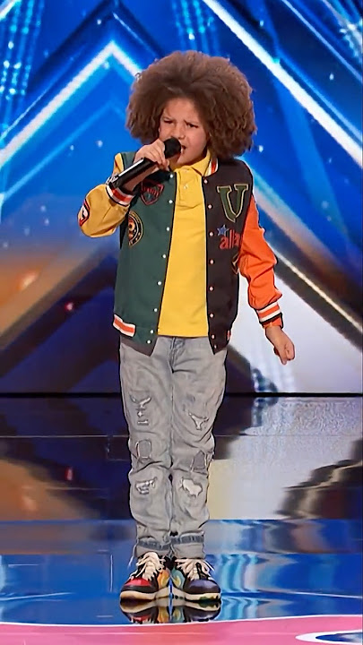 This kid was 6 years old when he wrote this song! The audience went crazy! | AGT 2025
