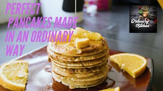 Fluffy Pancakes & Cardamon Syrup Recipe