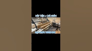 Máy tiện CNC + Chà nhám WM - 1500AS #woodmaster #fuvico