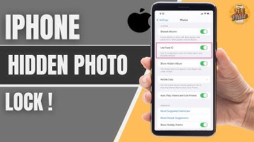 How to Put Password in iPhone Hidden Photos (2025) | Lock Hidden Album Tutorial