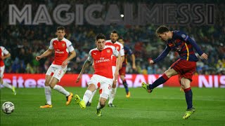 Lionel Messi - One Touch Finish - Top 20 Goals - Hd
