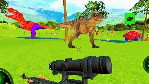 Wild Dino Hunting Shooting 3D - Android Gameplay | Carnivores