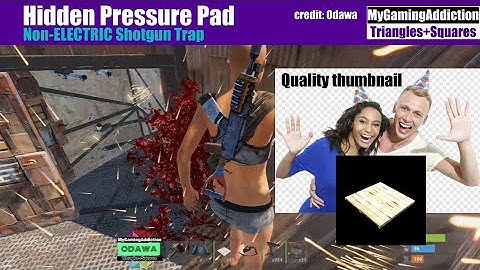 Rust - SIMPLE Hidden Pressure Pad - Non-ELECTRIC Shotgun Trap