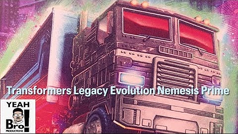 Transformers legacy evolution core class Nemesis prime 4K videos review.  A must have repaint!