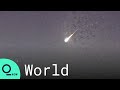 Fireball Meteor Streaks Across Night Sky Over U.K.